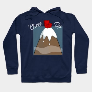 Cheer Up Chair Up on Mountain Top Pun Hoodie